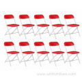 Modern Portable Colorful Garden Outdoor Metal Folding Chairs